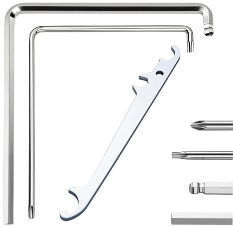 Juego de herramientas de ajuste de ventanas, 2 llaves de ajuste de ventanas y 1 llave de rodamiento de esquina para ajuste de ventanas y puertas de balcones, herrajes de ventana