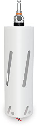Mandrex | Lochsäge XtraDeep mit 300 mm Schnitttiefe, Bi-Metall, mit Aufnahme, Tiefschnitt für Edelstahl, Alu & Epoxidharz | Ø 111 mm