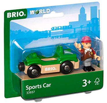 BRIO Bahn 33937 - Sportwagen mit Fahrer