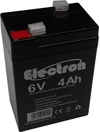 batteria di ricambio al piombo-gel da 6 V, 4 Ah, per auto elettrica Peq Perego Smoby Diamec Polaris Sportsman