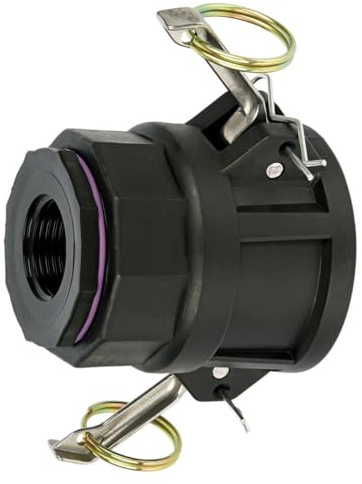 REKUBIK IBC Adapter 2 Camlock Kupplung - Reduzierung Innengewinde Größe 1 IG