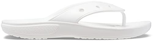 Crocs Unisex Erwachsene Classic Crocs Flip Flip, White, 39/40 EU