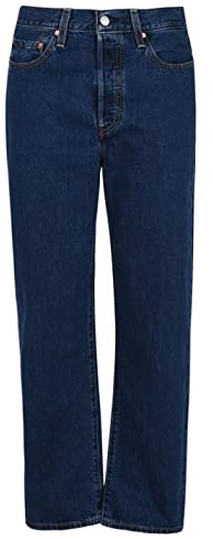 Levi's Damen Ribcage Straight Ankle Jeans