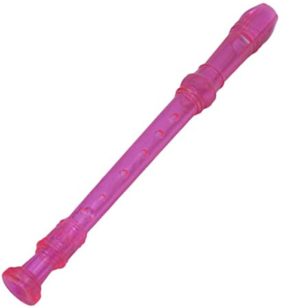 Toyvian Strumento A Fiato Per Flauto Dolce A 8 Fori Materiale Abs Sicuro Suoni Precisi Per Ragazzi E Ragazze Colore Casuale