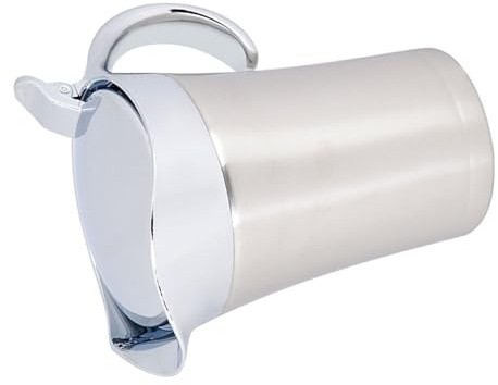 Nimomo Caraffa termica in acciaio inox 304 a doppia parete per salse, salse, barchetta, brocca da portata (misura grande 750 ml)