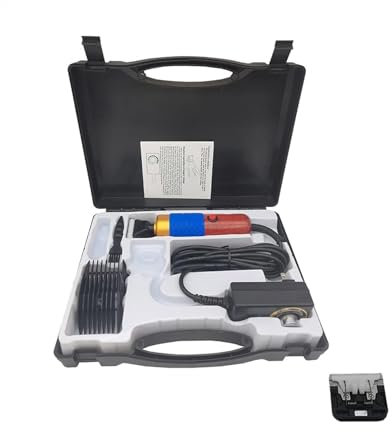 Professionnel haute puissance 200W AC électrique tondeuse for animaux de compagnie découpeuse cheval lapins chat chien tondeuse rasoir animaux toilettage tondeuse(BOX 1pc Blade)