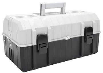 DGOINGPI Organisateur Outils Boîte à Outils en Plastique Rigide, étui de Transport, boîte à Outils, boîte de Rangement, étui pour Instruments de sécurité, Portable Organizer Tool