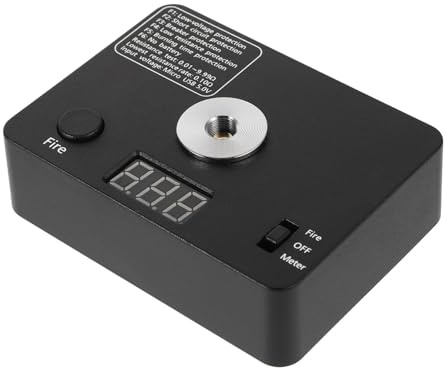 HEALEEP Tester di Resistenza Ohm per Costruzione Bobine Compatto e Leggero in Plastico e Manutenzione Circuiti Elettrici per Elettricisti e Appassionati Fai da Te