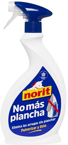 Norit - No Más Plancha, Spray Antiarrugas, Elimina Arrugas Sin Necesidad de Planchar, Aroma Fresco, Apto para Todas las Prendas, Fórmula Respetuosa - 500 ml
