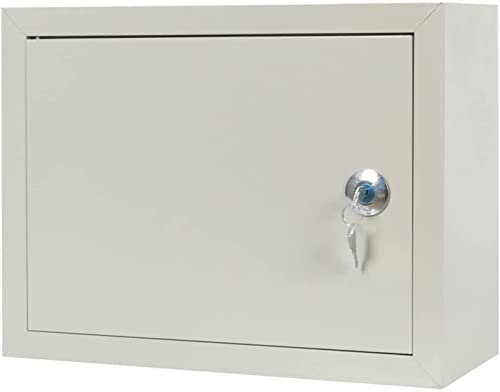 electrical project box enclosure Outdoor/Indoor Steel Electrical Box Enclosure, IP66 Waterproof Dustproof Metal Junction Box Wall-Mounted Project Outlet Box,with Mounting Plate And Lock(400*300*180mm)