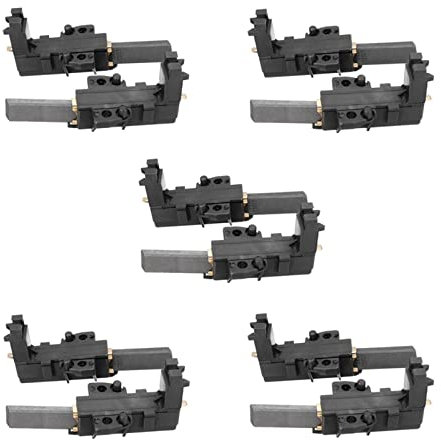 Aqkhougty Washing Machine Motor Carbon Brush, compatible With Whirlpool, compatible With Hoover, compatible With Candy, Electric Motor Brushes Kit 10Pcs