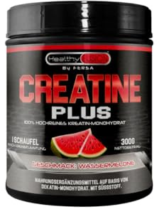 Healthy Fusion Kreatin Monohydrat Pulver | 2,88 g Kreatin pro Portion | 100% reine Formel ohne Zusätze | Mikronisiertes Kreatin 200 Mesh | Zur Unterstützung von Leistung und Muskelaufbau | 300g