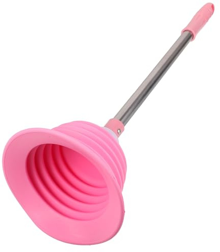 Mipcase Déboucheur Toilette Manuel Ventouse Déboucheuse Pour Salle De Bain Évier Douche Nettoyage Facile