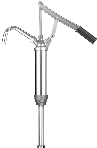 Afenau Pompa a Leva per Fusto Olio, Pompa a Leva Telescopica, Pompa a Barile con Leva, Pompa per Olio per Olio Motore, Gasolio, Olio Lubrificante, Olio per Ingranaggi e Altri Oli Liquidi