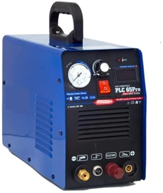 EDEDE Saldatrice, Taglio al Plasma Taglio 65A Macchina da Taglio al Plasma ad Aria CNC Plasma a Bassa frequenza Arco IGBT Taglio Metalli 18MM per Principianti e saldatori Professionisti