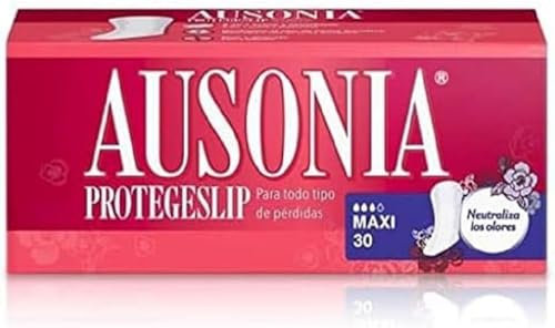 Ausonia Protegeslips Maxi Super Absorbentes, 30 unidades