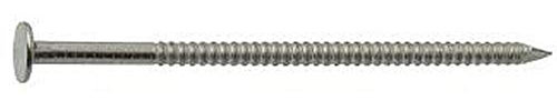 250X Drahtstifte Flachkopf Ringen 2.3x25 Edelstahl A2