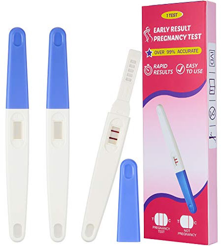 3 Stücke Streich Schwangerschaftstest Gefälschtes Frühes Ergebnis Der Schwangerschaftstest wird für den Praktischen Witz Immer Positiv