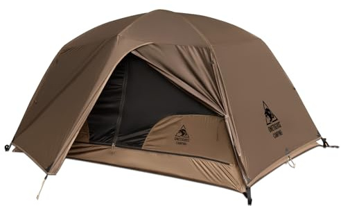 OneTigris COSMITTO 2 Person Backpacking Tent Shelter- Free Standing Lightweight Waterproof 3 Season Camping Tent for Outdoor Hiking Mountaineering