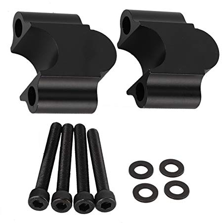 KIMISS Motorcykel Styre Riser 22mm (7/8``) Universal Styre Riser Motorcykel Styre Riser (svart)+kimiss riser 7/8+22mm styrförhöjning+motorcykelstyre riser 22mm styrförhöjning