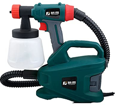 Topchances 220v 2.5mm Electric Spray Gun Car Furniture Paint Latex Paint Sprayer 900ML 800W