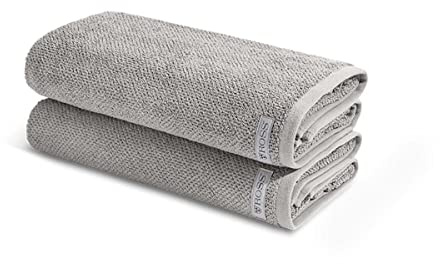 Ross - 2 teiliges Frottier-Set - Selection Bio-Baumwolle (2 X Duschtuch im Set) - 540 g/m2 - Baumwolle - Frottee - saugstark - weich und flauschig - Flanell