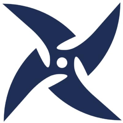 Tattwo.me – Temporäre Tattoos für Erwachsene und Kinder, hält 2 Wochen, wasserfest – Shuriken – Pflanzliche Tinte – EU-Kosmetik-Zertifikat – (P0012)