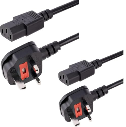 3 Pin Power Cable Adapter Cord For Laptop Charger, Power Supply Main Cable for PC, Monitor, Printer, Power Supply And others More Devices In office Or Home