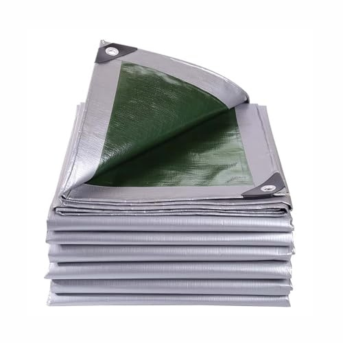 SRHIMEOS Bâche Imperméable Multi-usages avec Oeillet 3x12m, Bache De Protection Robuste, Couverture Étanche Bâches pour Bois De Cheminée, Camping Et Bateau
