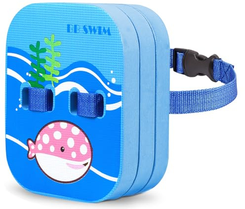 Back Float Safety Swim Trainer Swimming Bubble Belts Float Swim Training Aid for Beginners Swim Floaties for Kids Toddler Children Sport Pool Lesson (Back Float-blue1)