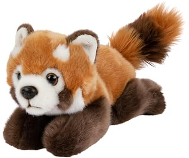 Teddys Rothenburg Kuscheltier Roter Panda liegend 20 cm Plüschtier Plüschpanda