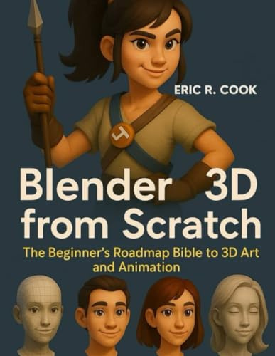 BLENDER 3D FROM SCRATCH: The Beginner’s Roadmap Bible to 3D Art and Animation: 1 (Tech savvy books for beginners to expert)