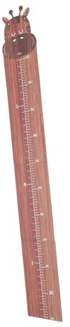 LIFKOME Wachstumsmesslatte für Kinderzimmer Holz Messlatte mit Giraffen Design Niedliche Wanddekoration zur Größenverfolgung für Spielzimmer und Kindergärten