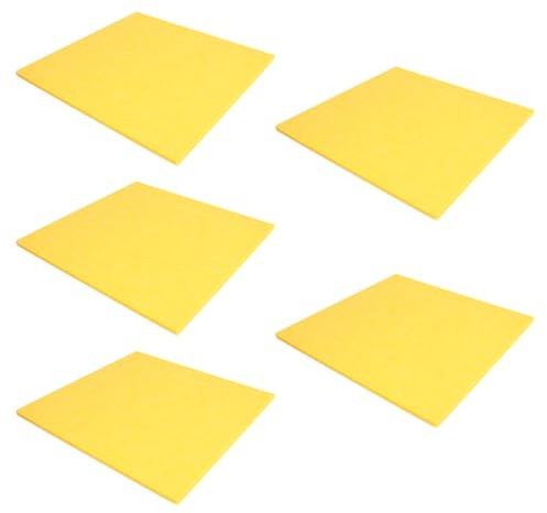 YARNOW 5pcs Soundproof Wall Panels Felt Panel for Music Acoustic Home Ktv Studio Use