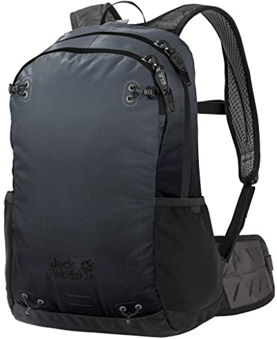 Jack Wolfskin Halo 22 Pack Sport Sac a dos, Unisex-Erwachsene, Grau (aurora grey), One Size