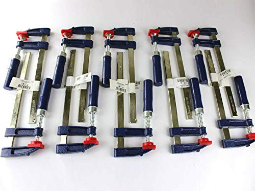 Tooltech v. Veto 10 x Schraubzwinge 200x50mm, Klemme, Grau, Heimwerker, Hobby