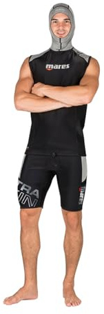 Mares Herren Neoprenanzüge Ultra Skin, Schwarz, L, 412391