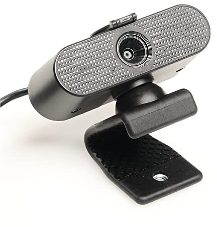 iggual – Webcam Full HD 1080p avec Microphone intégré, caméra Web USB pour PC avec Cache de Protection et Base Flexible Compatible avec trépied, idéale pour Les appels vidéo et Le Streaming