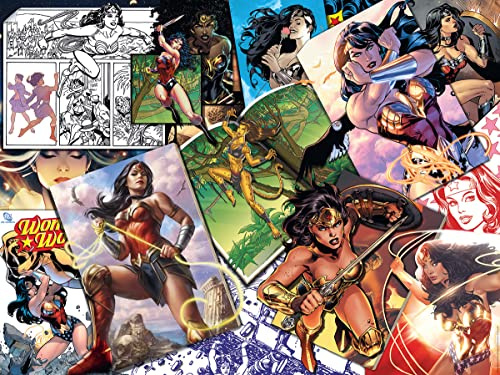 Ravensburger 17308 Wonder Woman Puzzle 1500 Teile, Mehrfarbig, 80 x 60 cm