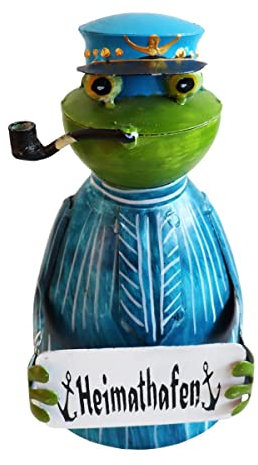 440s Zaunhocker FischerFrosch Heimathafen | H ca 19 cm