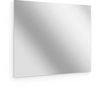 Vicco Badezimmerspiegel Viola, Weiß, 80 x 65 cm | wandmontierbar und kompatibel mit Viola Kollektion