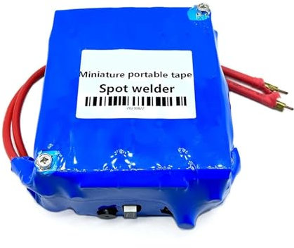 CAALO Saldatrice a Punti 12V Saldatrice a Punti Digitale Regolabile a 9 velocità Piastra PCB Piastra in Nichel Adatta for Batteria al Litio 18650 Kit Fai da Te