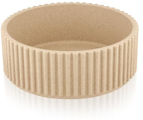 Meghna Bambus-Hundenapf, 750 ml, 16 cm, Natur