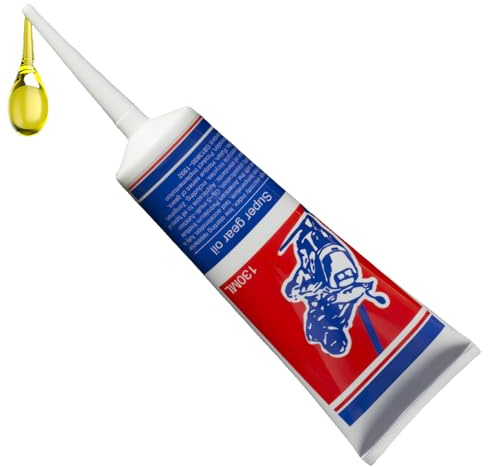 Graza De Motocicleta - Lubricante De Engranaje De 130 Ml | Grasa De Alto Rendimiento Para Máquinas | Revivir Lubricante, Protección Contra La Corrosión Grasa Múltiple Para Aplicaciones Industriales Pa