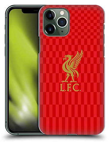 Head Case Designs Offizielle Liverpool Football Club Kit Gold Und Rot Liver Bird Harte Rueckseiten Handyhülle Hülle Huelle kompatibel mit Apple iPhone 11 Pro
