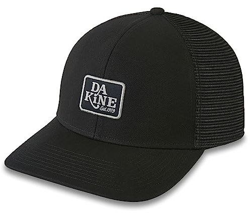 Dakine Men's Classic Logo Trucker Baseball Cap, Black, One Size