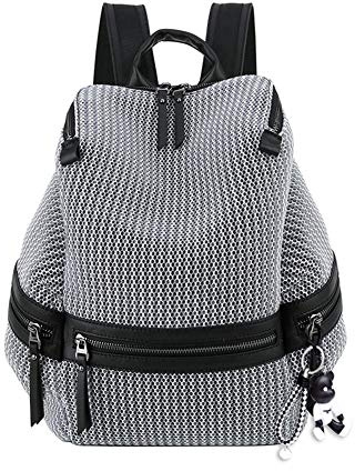 BUKESIYI Donna Borsa Zaino Elegante Zainetto Borse a Tracolla Zaini Antifurto Zainetti 2024 PU Pelle IT78110 Grigio