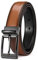 CHAOREN Gürtel Herren Leder 1 Stück, Ledergürtel Herren Reversibel Ein Braun Schwarz 32mm, Männer Wendegürtel Beidseitig für Anzug Business und Jeans