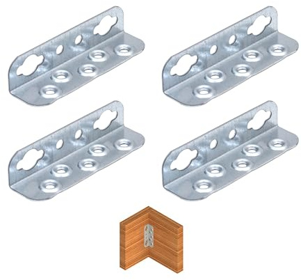 Bett-Halterungen, Möbelverbinder, Tischler, Schrankbeschläge, 100 mm