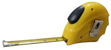 PARENCE - Metro a nastro da 7,5 metri - acciaio di alta qualità, scala in centimetri e pollici, misurazione precisa e facile da usare - autobloccante - solido - 7,5 m